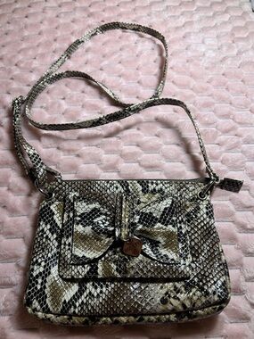 Rosetti Snake-Print Crossbody Bag